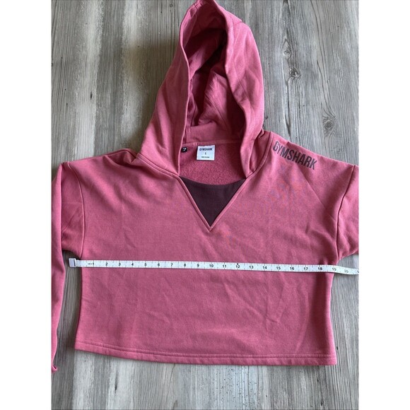 Gymshark Training Cropped Hoodie Athletic Gym Workout Womens Size S - Picture 6 of 8